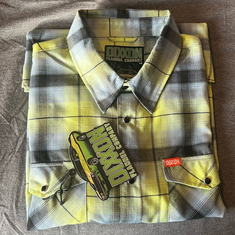 DIXXON Flannel The CHALLENGER Men’s Flannel Shirt XXL. No bag.